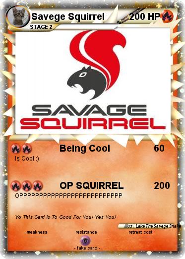 Pokemon Savege Squirrel