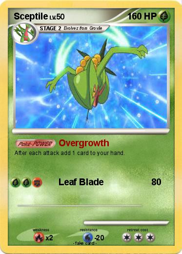 Pokemon Sceptile