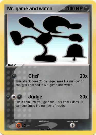 Pokemon Mr. game and watch