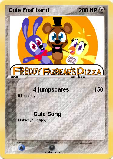 Pokemon Cute Fnaf band