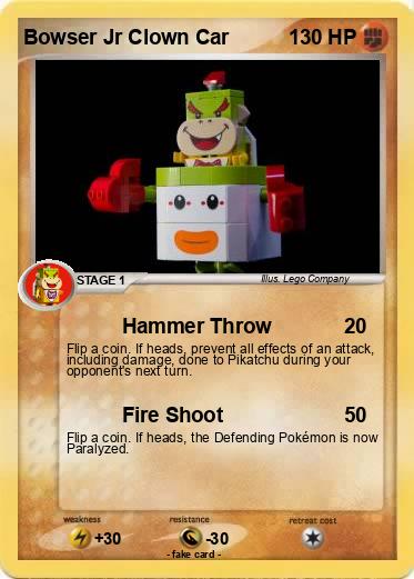 Pokemon Bowser Jr Clown Car