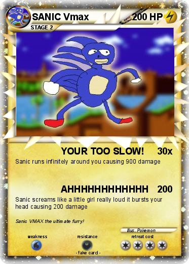 Pokemon SANIC Vmax
