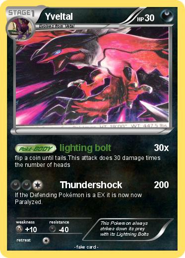 Pokemon Yveltal
