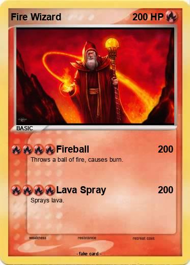 Pokemon Fire Wizard
