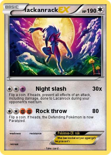 Pokemon lackanrack
