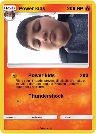 Pokemon Power kids