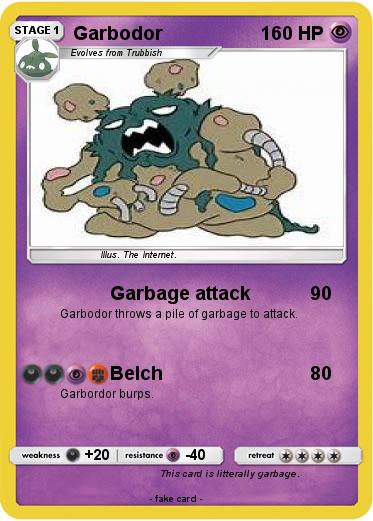 Pokemon Garbodor