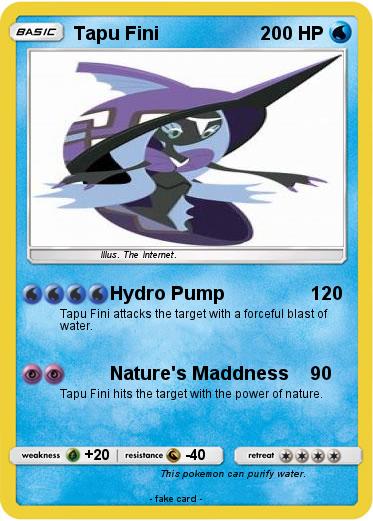 Pokemon Tapu Fini