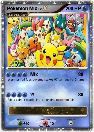 Pokemon Pokemon Mix