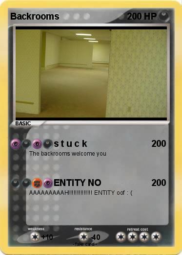 Pokemon Backrooms