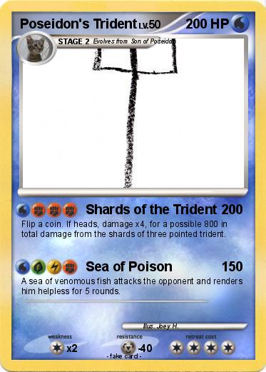 Pokemon Poseidon's Trident