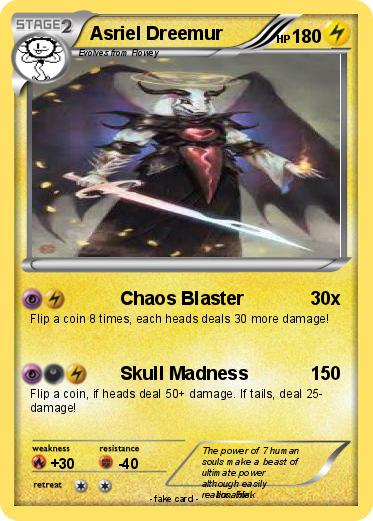 Pokemon Asriel Dreemur