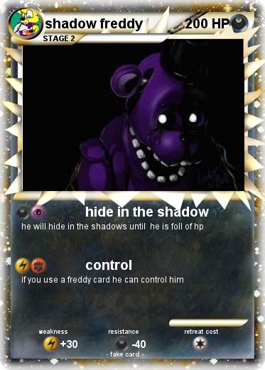 Pokemon shadow freddy