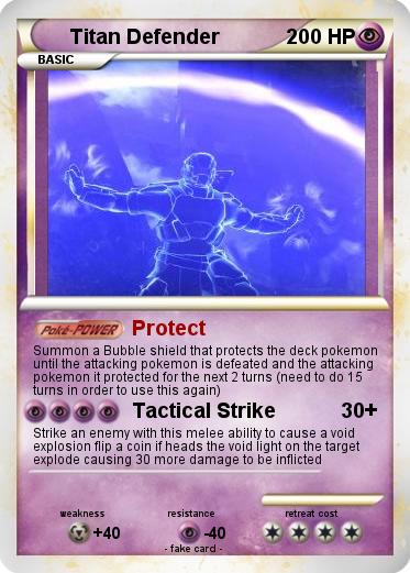 Pokemon Titan Defender