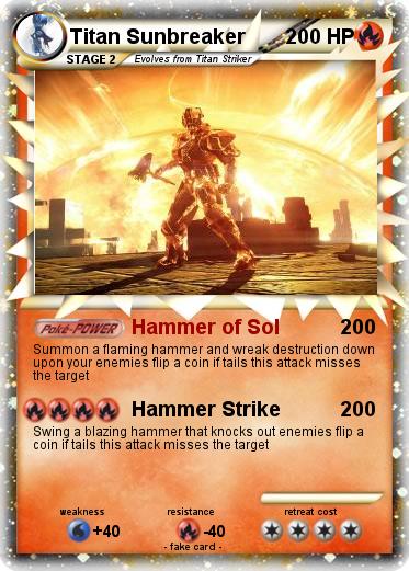 Pokemon Titan Sunbreaker