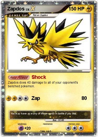 Pokemon Zapdos