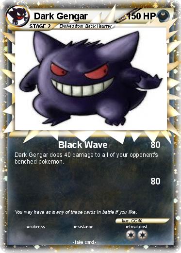 Pokemon Dark Gengar