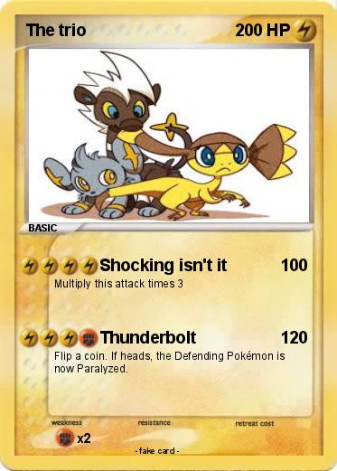 Pokemon The trio