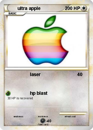 Pokemon ultra apple