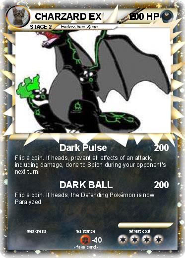 Pokemon CHARZARD EX           EX