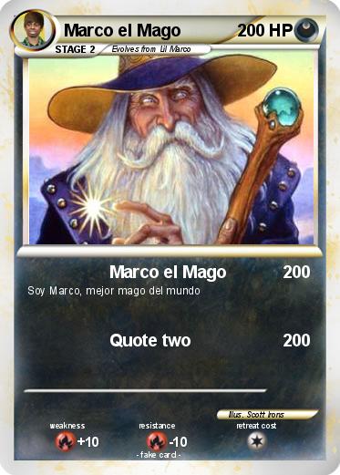 Pokemon Marco el Mago