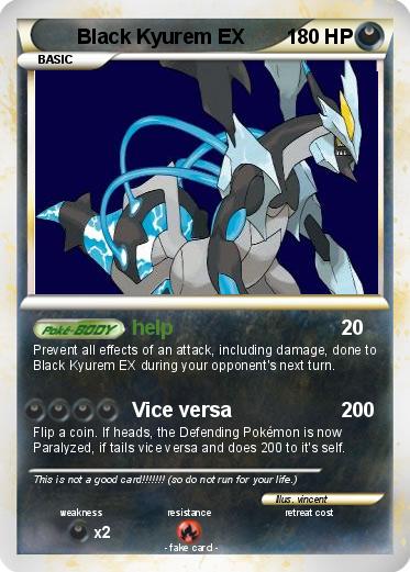 Pokemon Black Kyurem EX