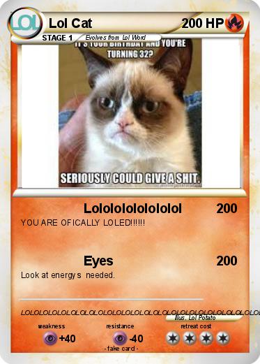 Pokemon Lol Cat