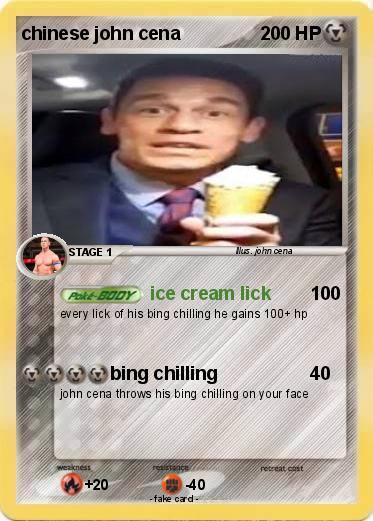 Pokemon chinese john cena