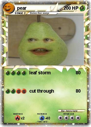 Pokemon pear