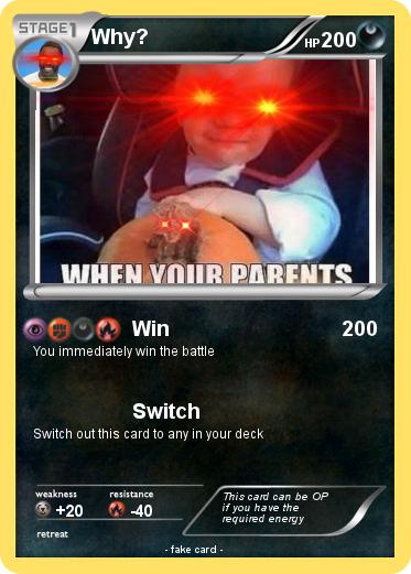 Pokemon Why?