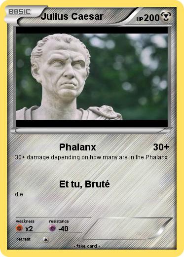 Pokemon Julius Caesar