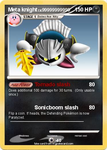 Pokemon Meta knight