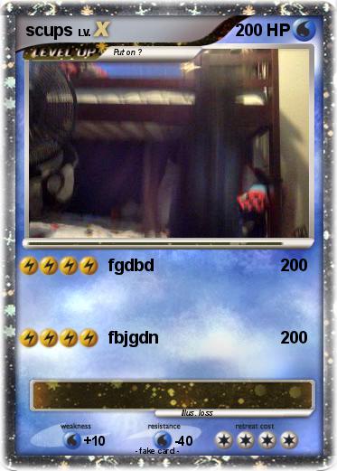 Pokemon scups