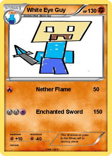 Pokemon White Eye Guy