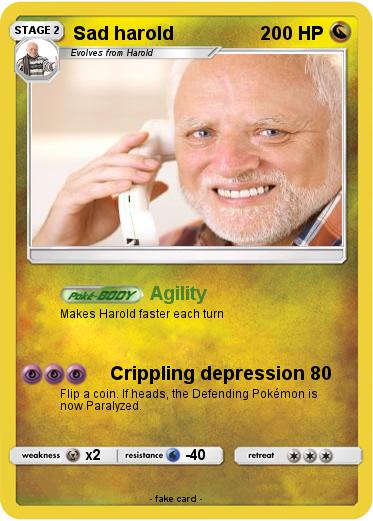 Pokemon Sad harold