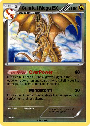 Pokemon Sunriall Mega EX