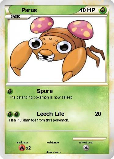 Pokemon Paras