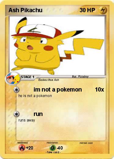 Pokemon Ash Pikachu