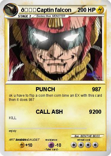 Pokemon ????Captin falcon