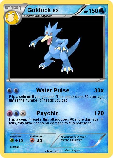 Pokemon Golduck ex