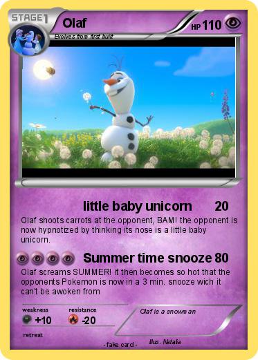 Pokemon Olaf