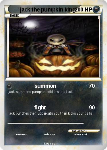 Pokemon jack the pumpkin king