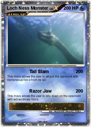 Pokemon Loch Ness Monster