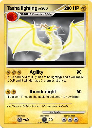 Pokemon Tasha lighting