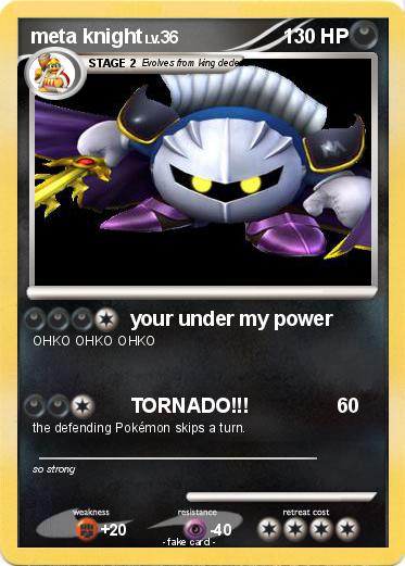 Pokemon meta knight