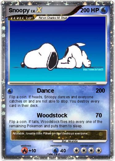 Pokemon Snoopy