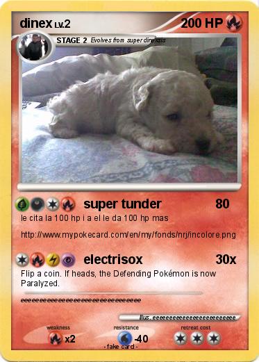 Pokemon dinex