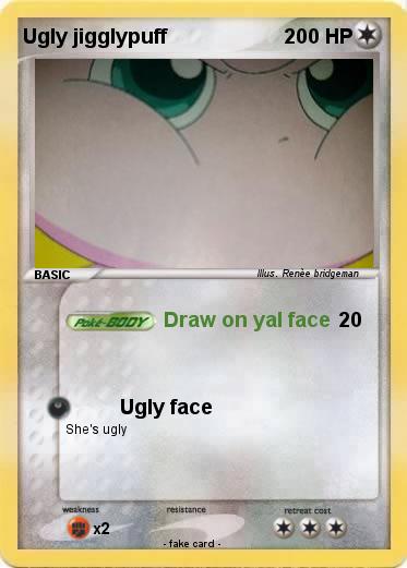 Pokemon Ugly jigglypuff