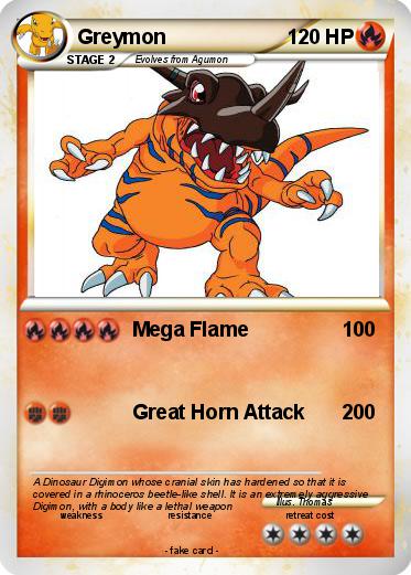 Pokemon Greymon