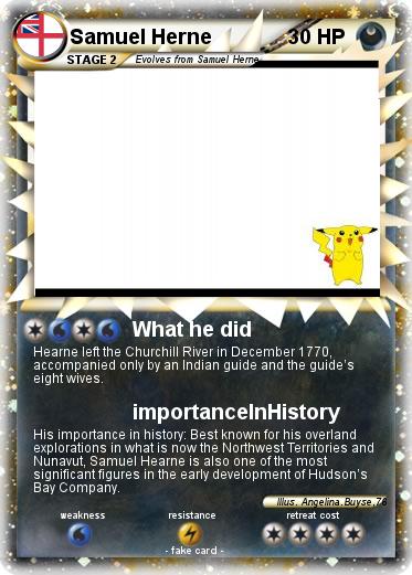 Pokemon Samuel Herne